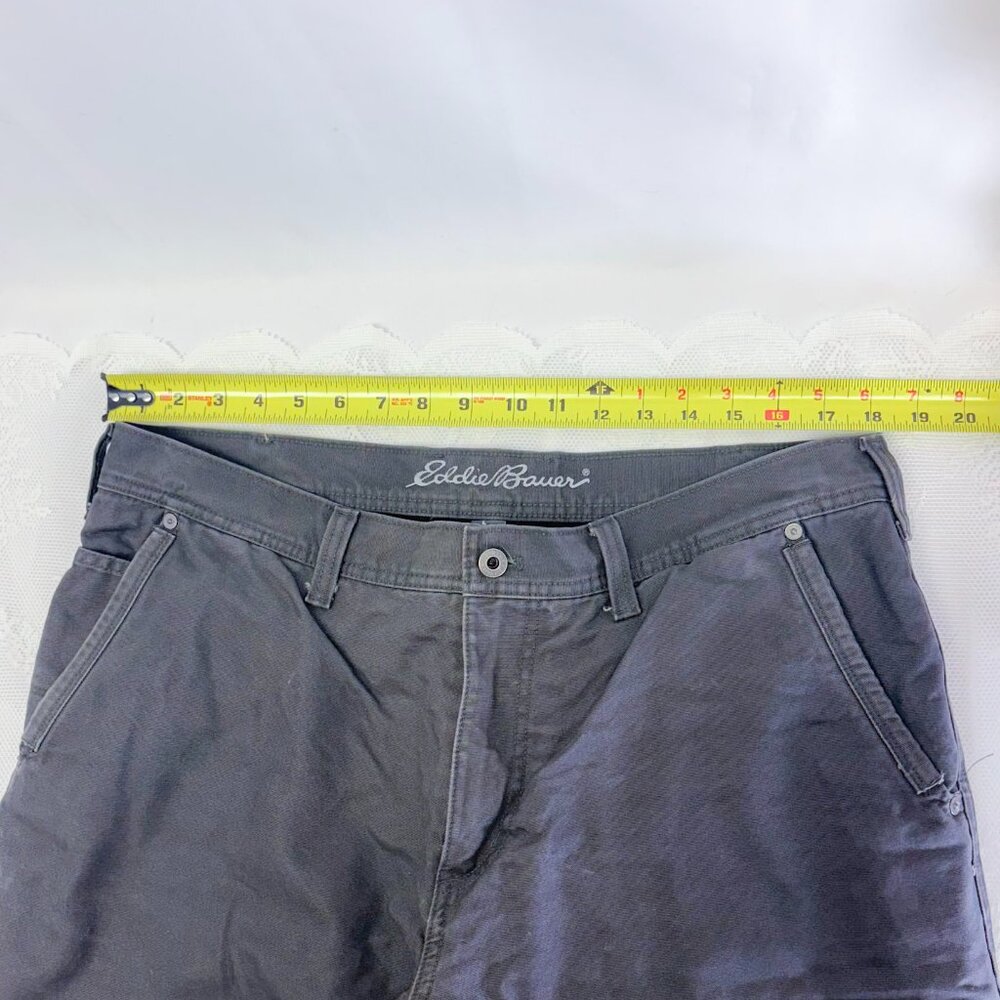 Eddie Bauer Men's Pants Fleece Lined Warm Relax Fit Bottoms Insulated Warmth - Picture 9 of 12